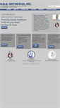 Mobile Screenshot of nbborthotics.com